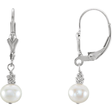Drop Earrings: Fancy Lever Back