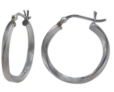 Sterling Silver Hoops