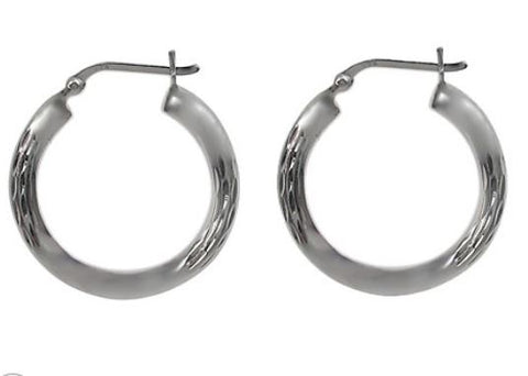 Sterling Silver Hoops