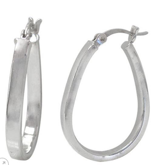 Sterling Silver Hoops