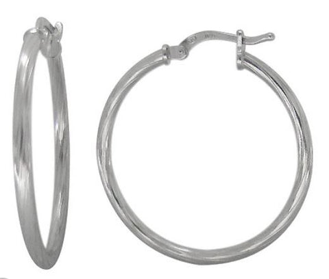 Sterling Silver Hoops