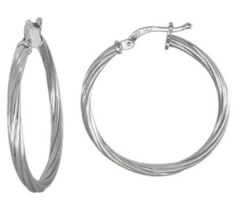 Sterling Silver Hoops