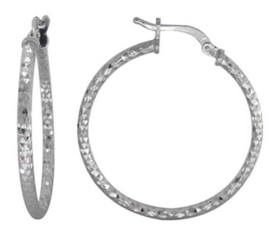 Sterling Silver Hoops