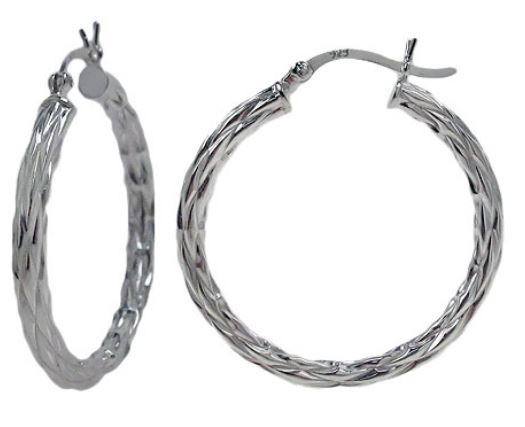 Sterling Silver Hoops