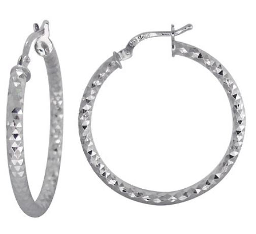 Sterling Silver Hoops