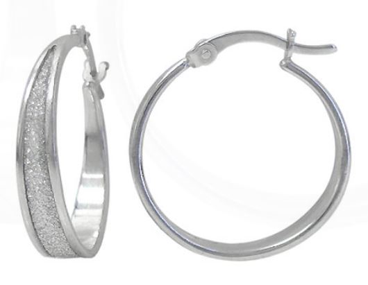 Sterling Silver Hoops