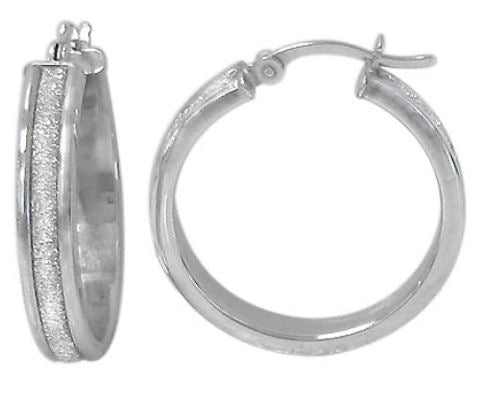 Sterling Silver Hoops