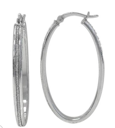 Sterling Silver Hoops