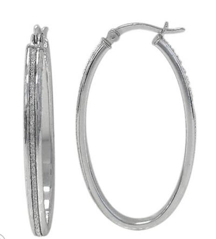 Sterling Silver Hoops