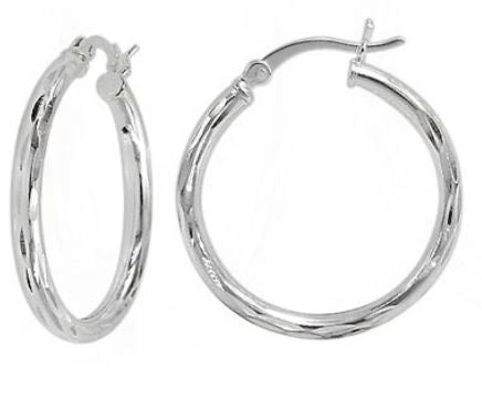 Sterling Silver Hoops