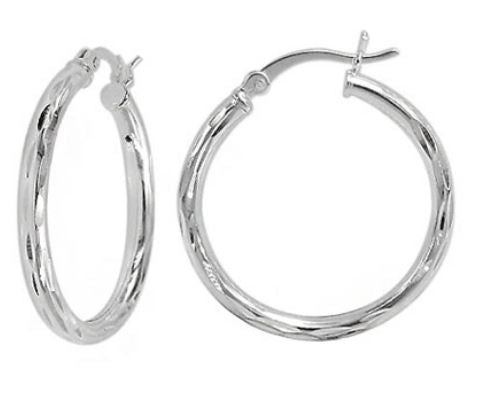 Sterling Silver Hoops