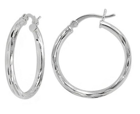 Sterling Silver Hoops