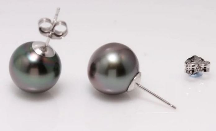 Tahitian Pearl Studs