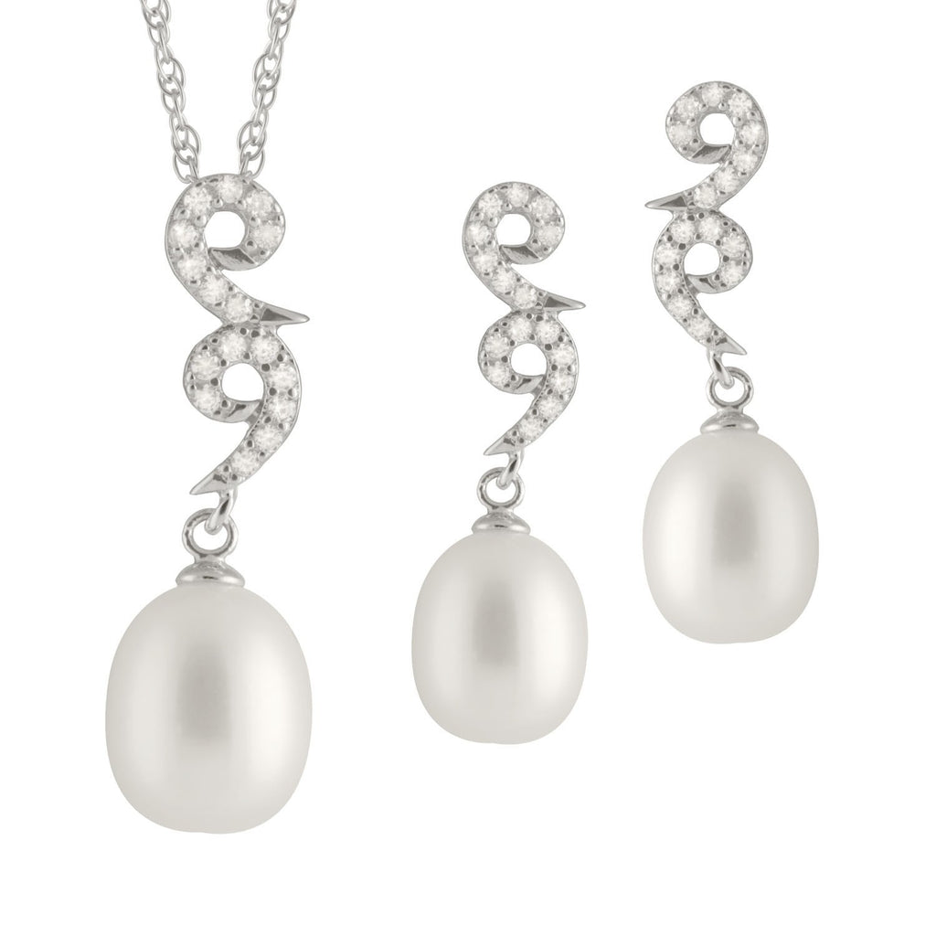 Pearl Pendant Set DOPNESR-137_2