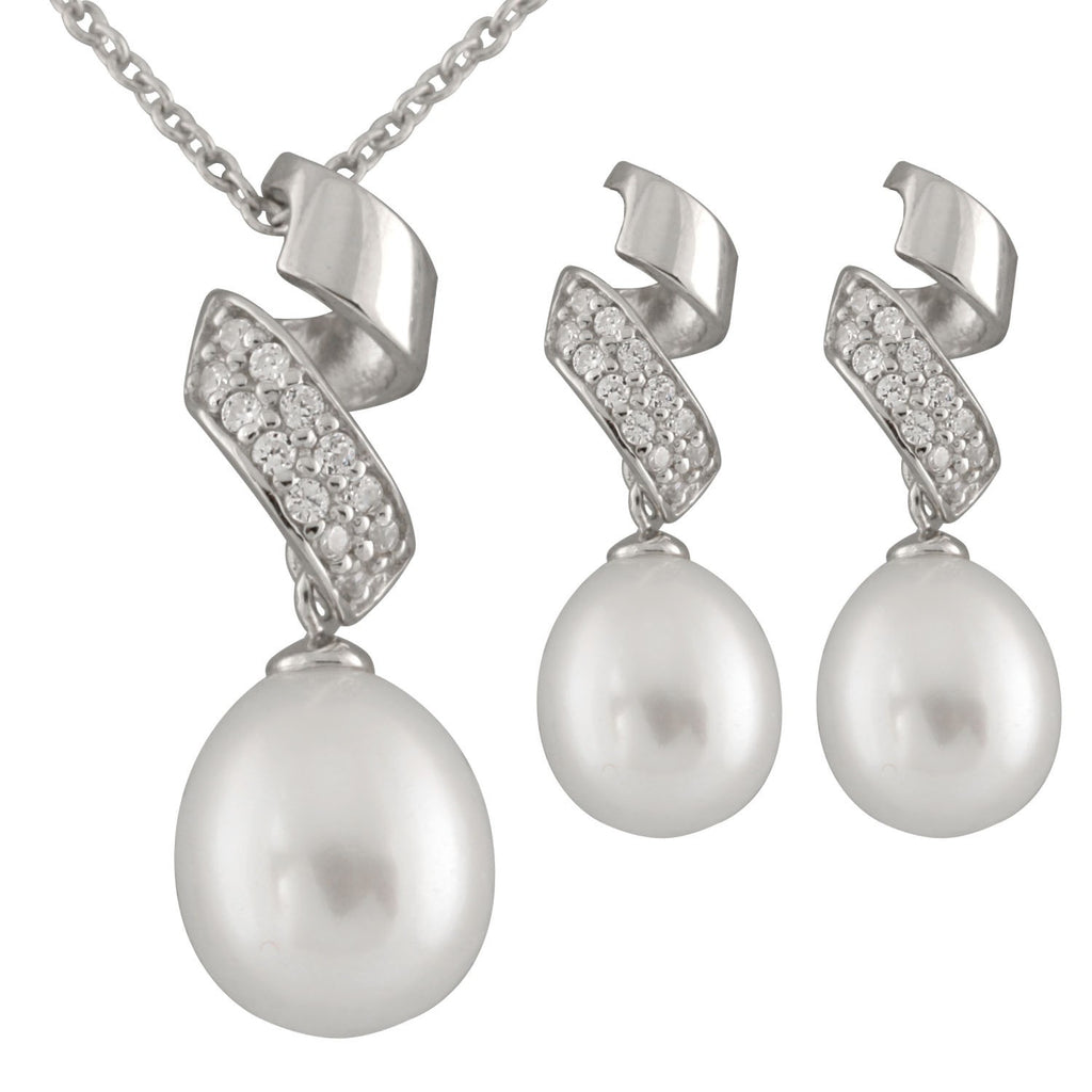 Pearl Pendant Set DOPNESR-157