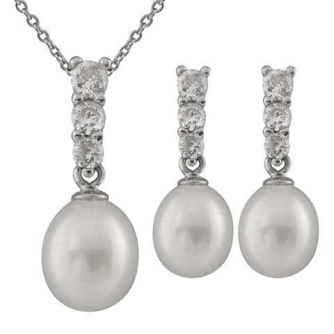 Pearl Pendant Set DOPNESR-187