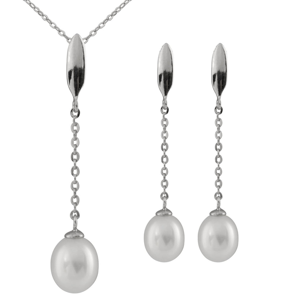 Pearl Pendant Set DOPNESR-189W